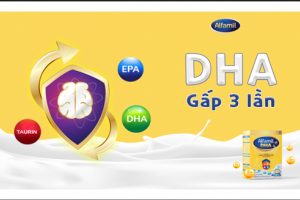 Alfamil DHA – Bé Hấp Thụ Tốt, Cao Khỏe, Sáng Trí