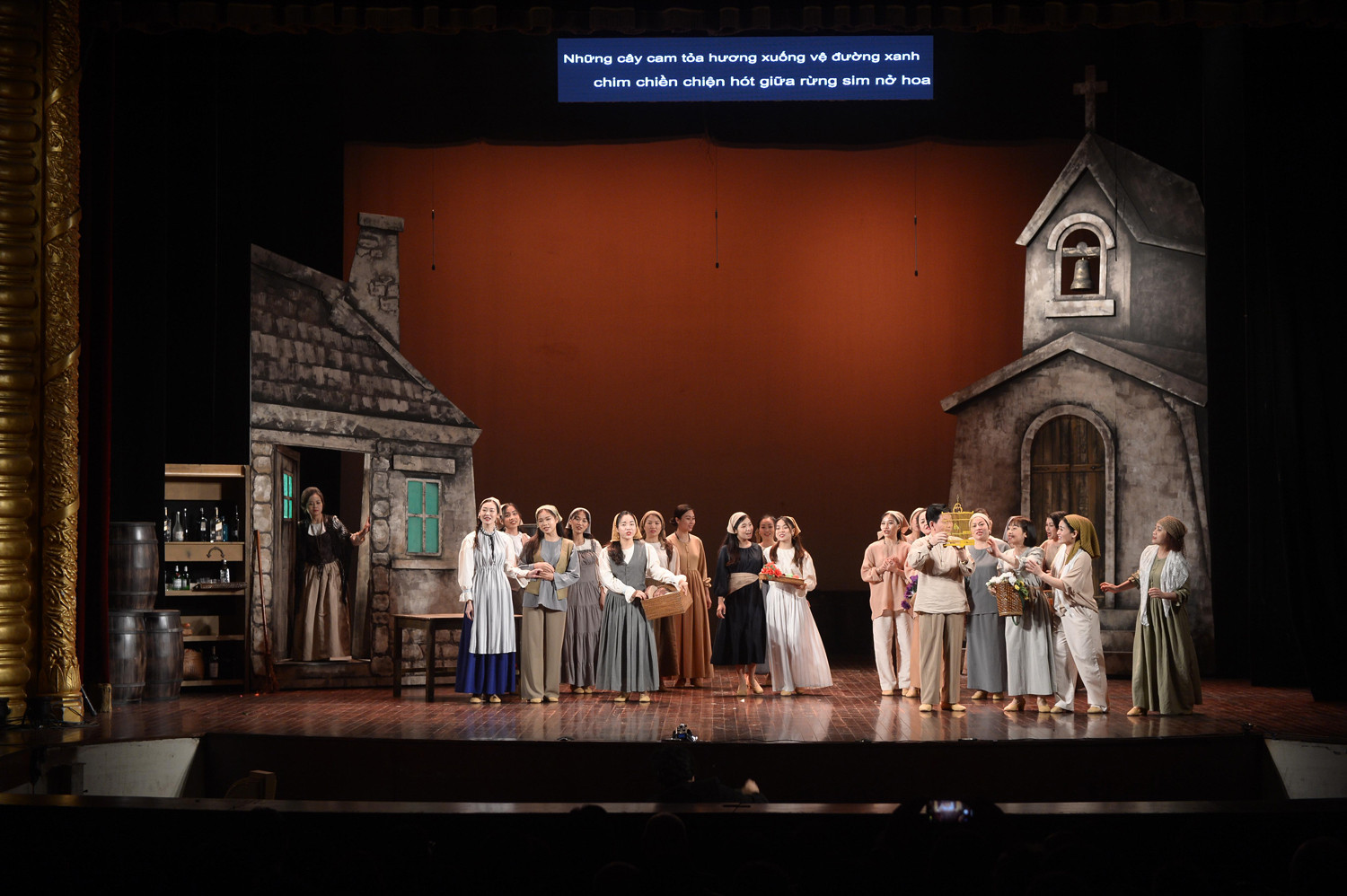 Khán giả mê đắm khi xem vở opera 'Cavalleria Rusticana'
