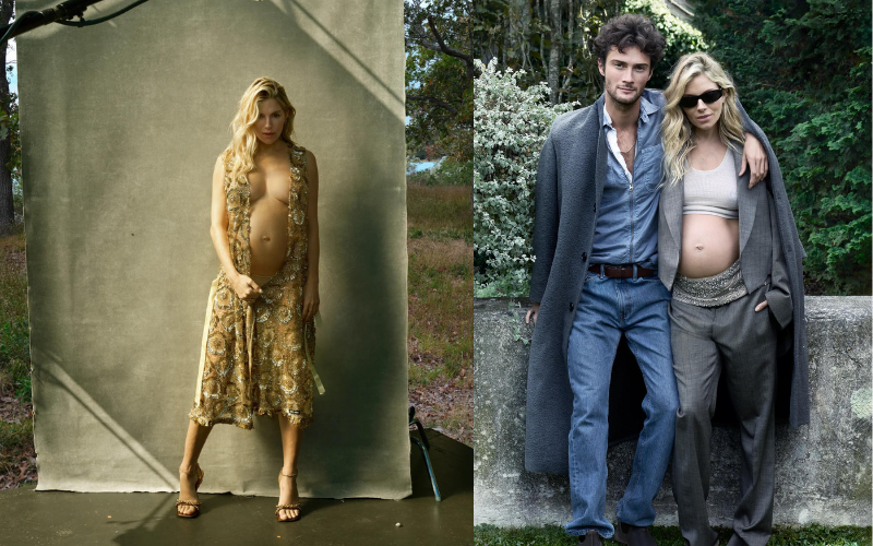 Siêu mẫu Sienna Miller làm mẹ ở tuổi 41: Mang thai muộn không đáng sợ như mọi người vẫn nghĩ