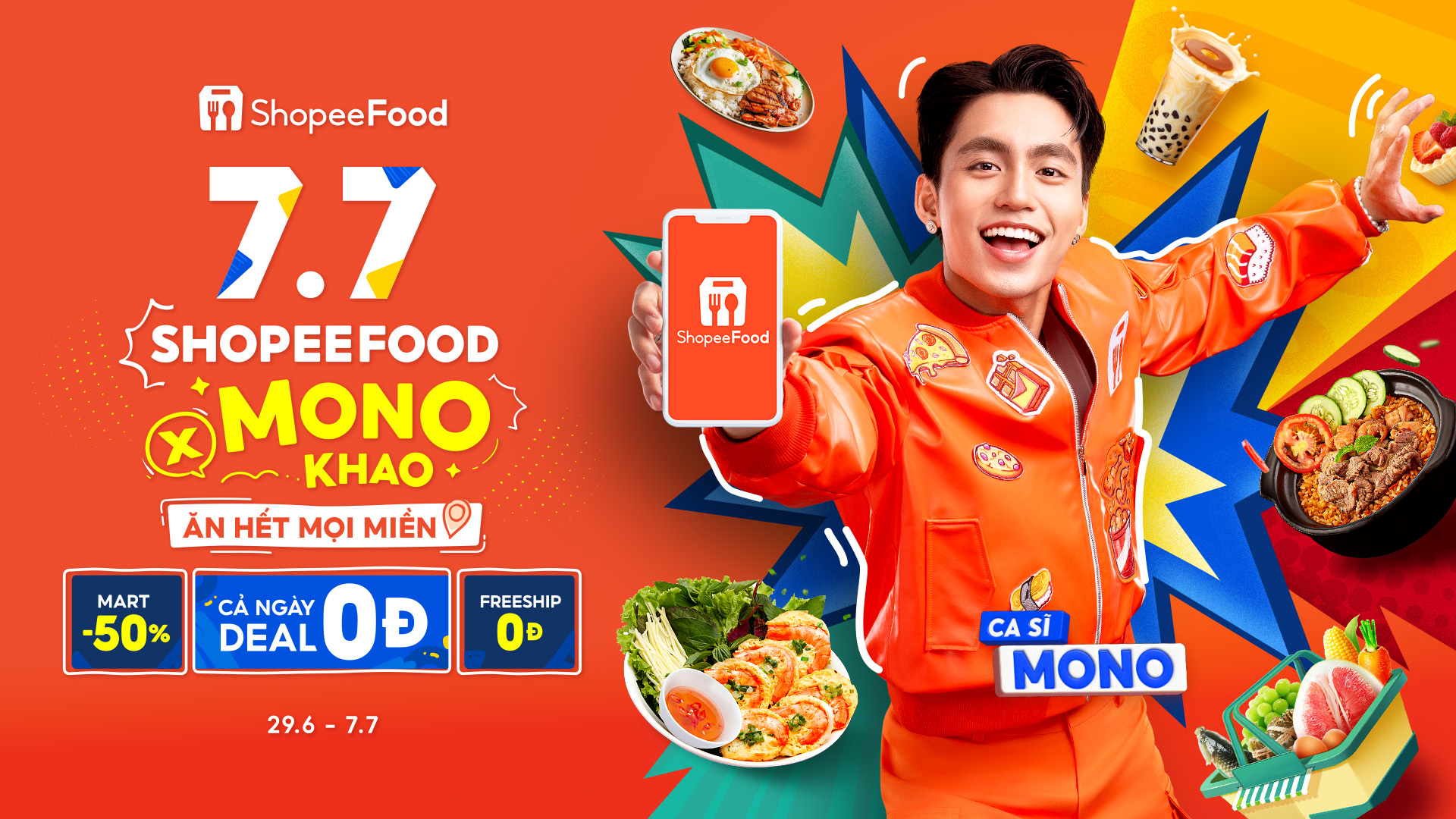 Combo món ngon từ 57.000 đồng “khuấy đảo” ShopeeFood 7.7, lên đơn bạn ơi!